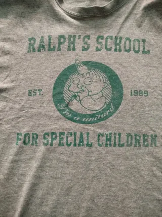 Camiseta Los Simpson Ralph's School