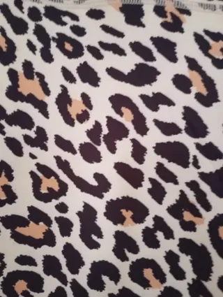 Leggings con estampado de leopardo