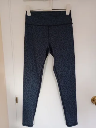 Leggings con estampado de leopardo