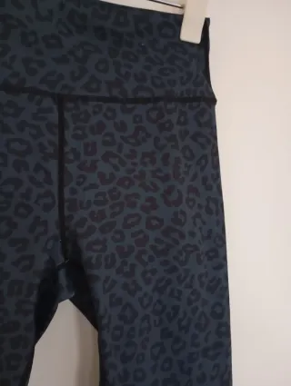 Leggings con estampado de leopardo