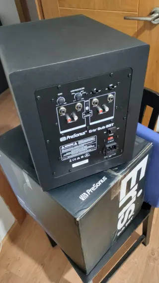 Subwoofer NUEVO PreSonus Bluetooth de 8 pulgadas.