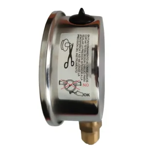 Manovacuómetro turbo precisión reloj -1+3 bar