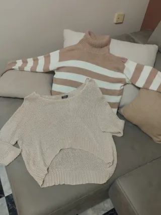 Lote 2 jerseys mujer talla única