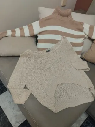 Lote 2 jerseys mujer talla única