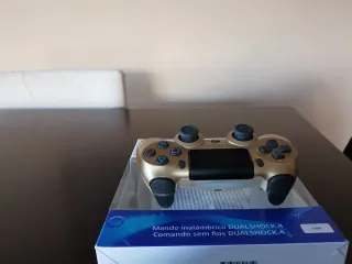 Mando DUALSHOCK 4 Dorado PS4