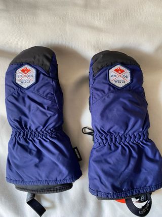 2 Pares Guantes Esquí Niños T5/6