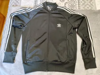 Chaqueta Chándal Adidas Hombre Negra