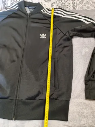 Chaqueta Chándal Adidas Hombre Negra