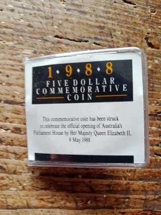 5 Dollari Commemorativi Australia