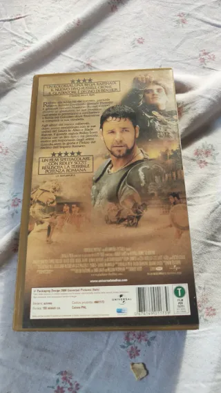 VHS Il Gladiatore - Film Azione Storico