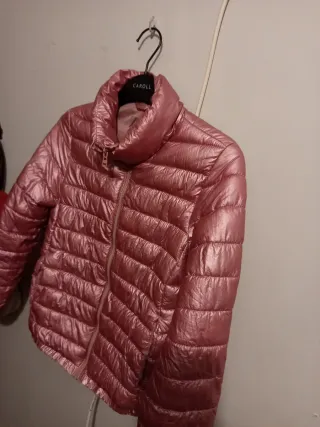 Casaca térmica niña Zara rosa