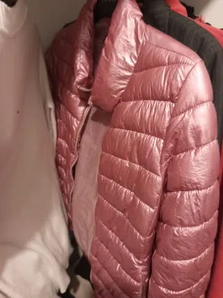 Casaca térmica niña Zara rosa