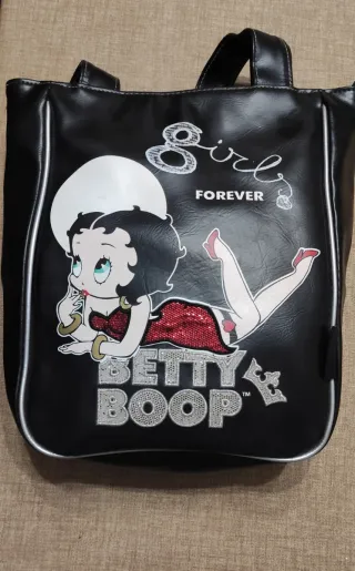 Borsa Betty Boop nera