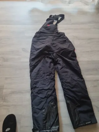 Pantalón esquí Spyder Gore-Tex Negro/Rojo