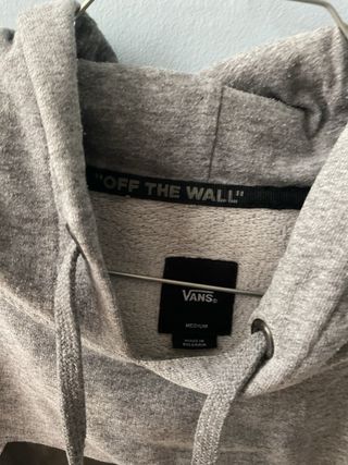 Sudadera Gris Vans