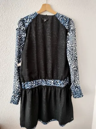 Vestido Sfera Talla M animal print