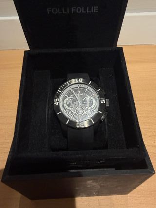 Reloj Folli Follie Negro con Caja