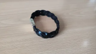Pulsera trenzada hombre cierre Zamak