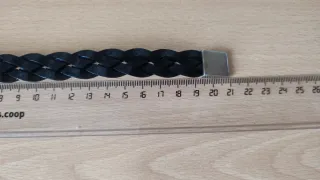 Pulsera trenzada hombre cierre Zamak