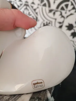 Máscara Veneciana Galos Porcelana Artística