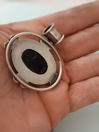 Colgante Plata 925 Amatista Morada