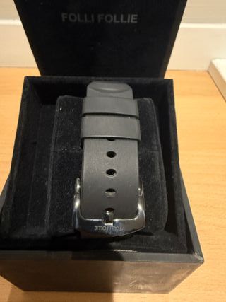 Reloj Folli Follie Negro y Amarillo