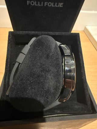 Reloj Folli Follie Negro y Amarillo