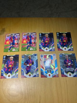 Lote 8 Cartas Lamine Yamal FIFA 365
