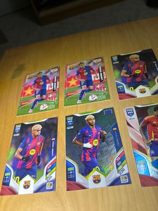 Lote 8 Cartas Lamine Yamal FIFA 365