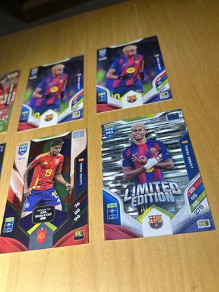 Lote 8 Cartas Lamine Yamal FIFA 365