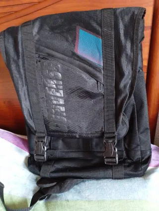 Mochila bandolera Converse Vintage Negra