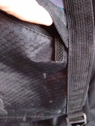 Mochila bandolera Converse Vintage Negra