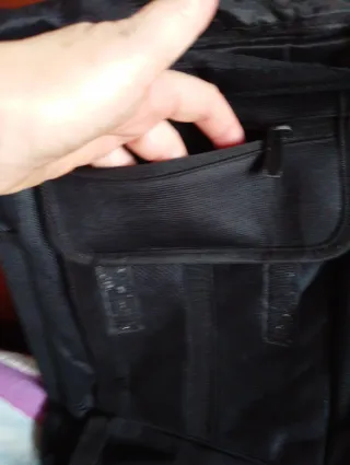 Mochila bandolera Converse Vintage Negra