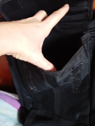 Mochila bandolera Converse Vintage Negra