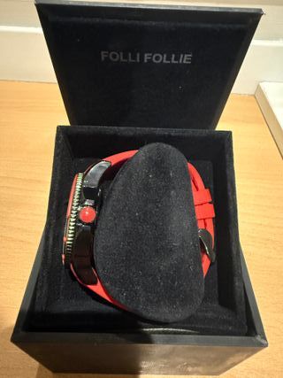 Reloj Folli Follie Negro y Rojo