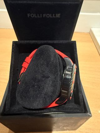 Reloj Folli Follie Negro y Rojo