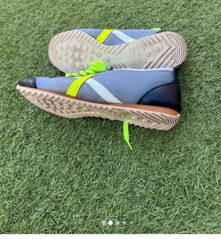 Zapatillas Múnich Negras y Grises