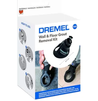 Dremel 568 Kit Quita Lechada Paredes