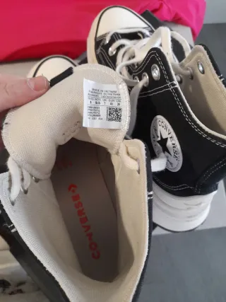 Converse 41 Negras y Blancas