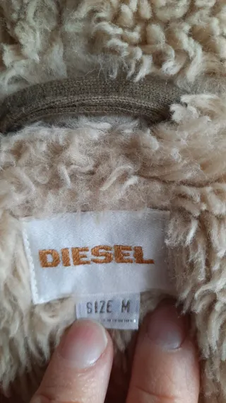 Giacchetto Diesel verde oliva con cappuccio