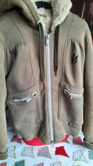 Giacchetto Diesel verde oliva con cappuccio