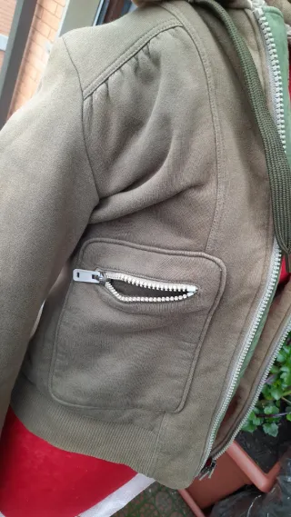 Giacchetto Diesel verde oliva con cappuccio