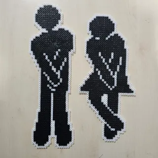 Figuras WC Hamabeads