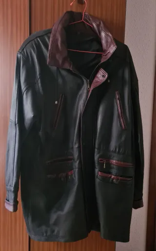 Chaquetón de piel caballero