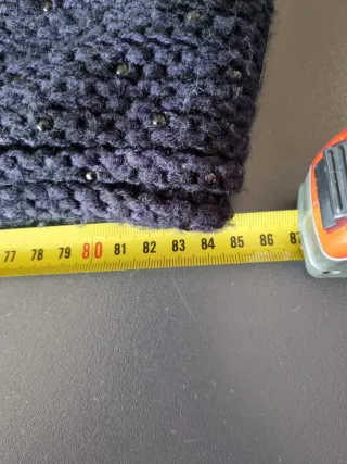 Scalda collo lana con brillantini