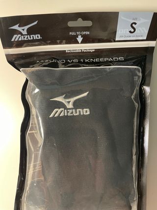 Rodilleras Mizuno VS1 Talla S Negras