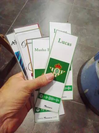 Marcapáginas. Elige el motivo y el nombre 5 unidad