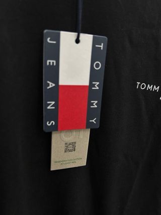 Maglietta Tommy Jeans Nera 6XL