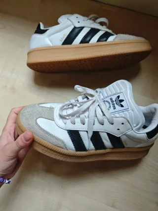Adidas Samba Zapatillas Blancas y Negras