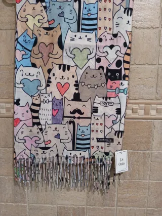 Bufanda gatitos a estrenar